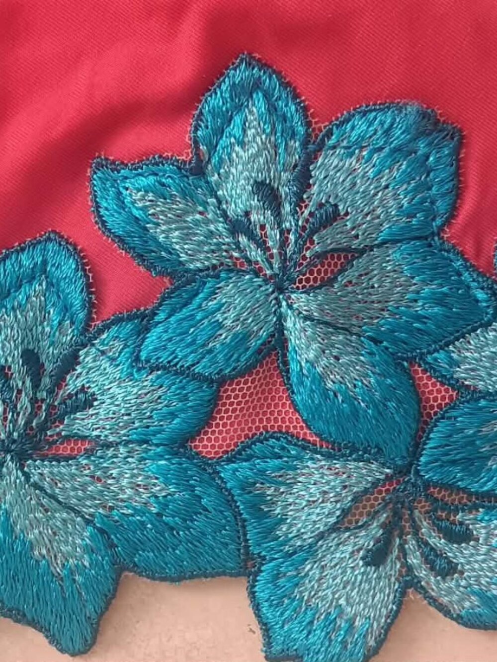 Blue Life Embroidered One-Piece Swimsuit - Picture 5 of 6